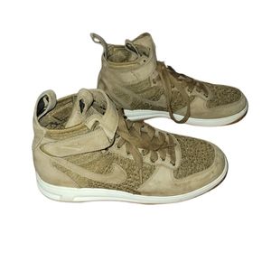 Mens 9.5 Nike lunar Force 1 flyknit workboot